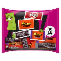 Hershey's Candy Assortment Snack Size, 25 count, 13.08 oz