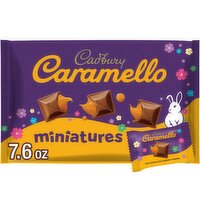 Cadbury Caramello Miniatures Milk Chocolate & Creamy Caramel Candy, 7.6 oz