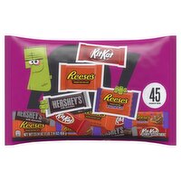 Hershey Candy Assortment Snack Size, 45 count, 23.14 oz