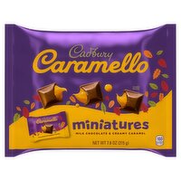 CADBURY CARAMELLO Miniatures Milk Chocolate Caramel Halloween Bag, 7.6 oz