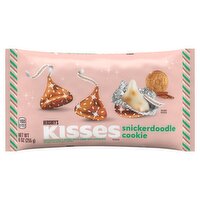 Hershey's Kisses Snickerdoodle Flavored White Creme with Cookie Bits Candy, 9 oz