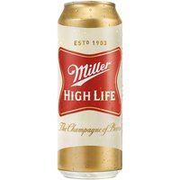 Miller High Life Single 24 oz Can, 24 fl oz, 24 Fluid ounce