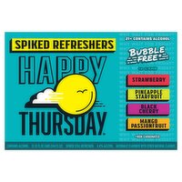 Happy Thursday Spiked Still Refreshers, 12 fl oz, 12 count, 144 Fluid ounce