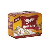 Miller High Life 12 pack- Cans, 144 fl oz