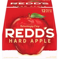 Redd's Apple Ale - 12 Pack, 12 oz Glass Bottles, 144 fl oz