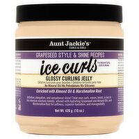 Aunt Jackie's Curls & Coils Ice Curls Glossy Curling Jelly, 15 oz