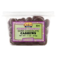 Setton Farms Dark Chocolate Cashews, 11 oz