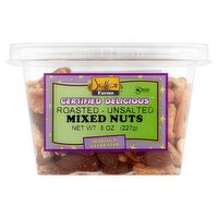 Setton Farms Roasted - Unsalted Mixed Nuts, 8 oz
