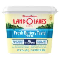 Land O Lakes® Fresh Buttery Taste Spread, 15 oz Tub, 15 Ounce