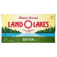 Land O Lakes® Salted Butter, 4 Butter Sticks, 1 Lb Pack, 1 Pound