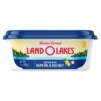 Land O Lakes Butter with Olive Oil & Sea Salt, 7 oz, 7 Ounce