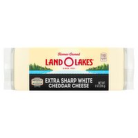 Land O Lakes® Extra Sharp White Cheddar Cheese, 8 oz Block, 8 Ounce