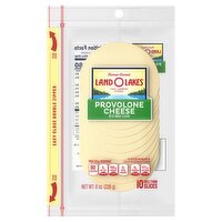 Land O Lakes® Sliced Provolone Cheese with Smoke Flavor, 8 oz Pack