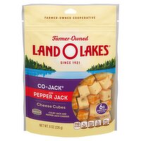 Land O Lakes Co-Jack and Pepper Jack Cheese Cubes, 8 oz