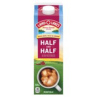 Land O Lakes Half and Half Milk & Cream, 1 Quart