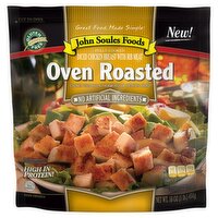 John Soules Foods Diced Chicken Breast with Rib Meat Oven Roasted, 16 oz