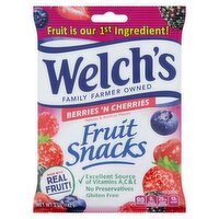 Welch's Berries 'n Cherries Fruit Snacks, 5 oz, 5 Ounce