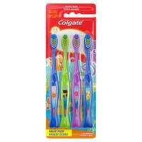 Colgate Kids Extra Soft Toothbrush Value Pack, Ocean Explorer - 4 Count