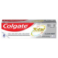 Colgate Total Clean Mint Toothpaste, 3.3 oz