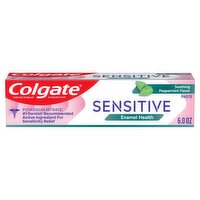 Colgate Sensitive Enamel Health Soothing Peppermint Flavor Anticavity Toothpaste, 6.0 oz