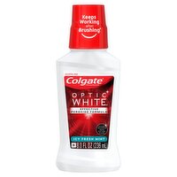 Colgate Optic White Icy Fresh Mint Whitening Mouthwash, 8.0 fl oz