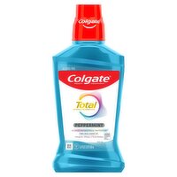 Colgate Total Peppermint Mouthwash, 16.9 fl oz, 16.9 Fluid ounce