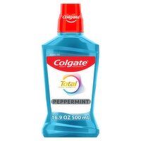 Colgate Total Active Prevention Peppermint Antigingivitis Antiplaque Mouthwash, 16.9 fl oz