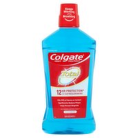 Colgate Total Peppermint Mouthwash, 33.8 fl oz