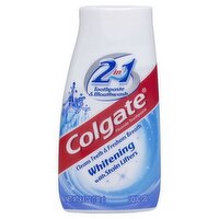 Colgate Whitening 2 in 1 Toothpaste & Mouthwash Liquid Gel, 4.6 oz