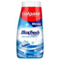 Colgate Max Fresh Cool Mint Liquid Gel Anticavity Fluoride Toothpaste, 4.6 oz