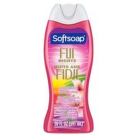 Softsoap Fiji Nights Red Berries & Hibiscus Scent Moisturizing Body Wash, 20 fl oz