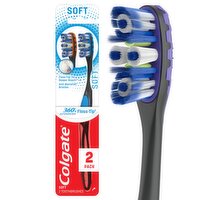 Colgate 360° Advanced Floss-Tip Soft Toothbrushes, 2 count