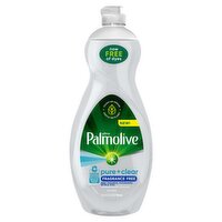 Palmolive Ultra Dishwashing Liquid Dish Soap, Pure + Clear Fragrance Free - 32.5 Fluid Ounce