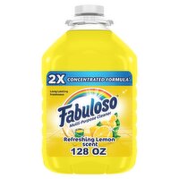 Fabuloso Refreshing Lemon Scent Multi-Purpose Cleaner, 128 fl oz