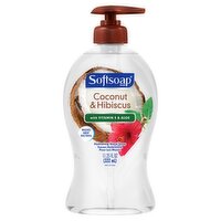 Softsoap Hydrating Liquid Hand Soap, Coconut & Hibiscus - 11.25 Fluid Ounce