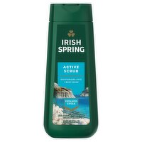 Irish Spring Active Scrub Body Wash for Men, 20 Oz, 20 Fluid ounce