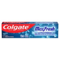 Colgate MaxFresh Clean Mint Anticavity Fluoride Toothpaste, 6.3 oz