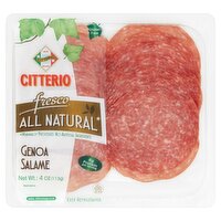 Citterio Fresco Genoa Salame, 4 oz