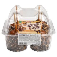 Tastee Chocolate Pecan Caramel Apples Pop, 4 count, 12 oz