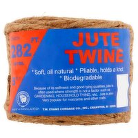 The T.W. Evans Cordage Company 282 ft 5 Ply Jute Twine, 1 Each