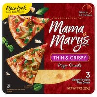 Mama Mary's  7" Thin & Crispy Pizza Crust  3-Pack