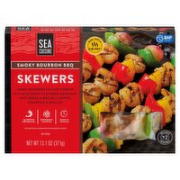 Sea Cuisine Smoky Bourbon BBQ Skewers, 13.1 oz
