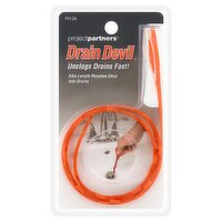 Project Partners Drain Devil Cleaning Stick, Unclogs Drains