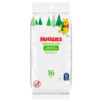 Huggies Natural Care Sensitive & Fragrance Free Wipes, 16 count