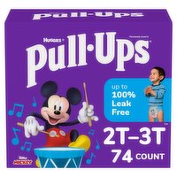 Huggies Pull-Ups Training Pants, 2T-3T, 16-34 lbs, 74 count