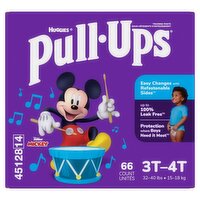 Pull-Ups Huggies Pull-Ups Training Pants, 3T-4T, 32-40 lbs, 66 count, 66 Each 