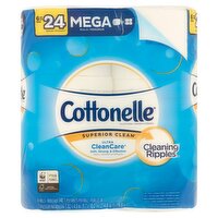 Cottonelle Ultra CleanCare Toilet Paper, Mega, 6 count