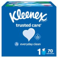 Kleenex Trusted Care 2-Ply Tissues, 70 count, 70 Each