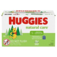 Huggies Natural Care Sensitive & Fragrance Free Wipes, 560 count