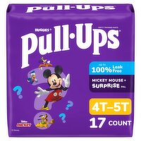 Huggies Pull-Ups Training Pants, 4T-5T, 38-50 lbs, 17 count